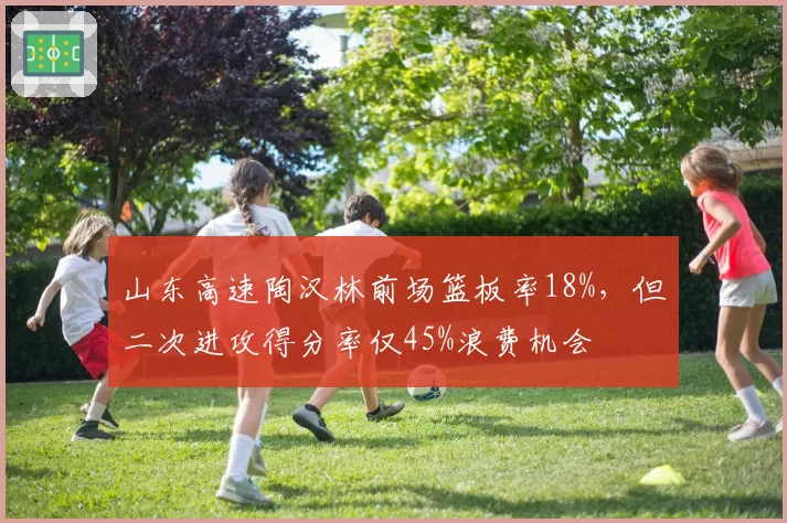 山东高速陶汉林前场篮板率18%，但二次进攻得分率仅45%浪费机会